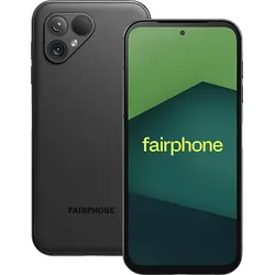 FAIRPHONE 5 128 GB Mattschwarz Dual SIM