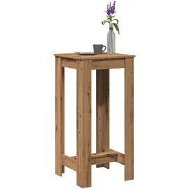 vidaXL Bartisch Artisan-Eiche 51 x 50 x 103,5 cm braun