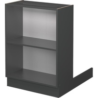 Vicco Regalinselunterschrank Küchenschrank Küchenmöbel Fame-Line Anthrazit 60 cm modern