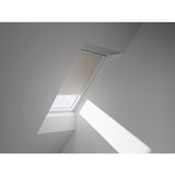 VELUX Verdunkelungsrollo manuell DKL C04 1085S Hellbeige, Schiene: alu