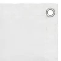 vidaXL Balkonsichtschutz Oxford-Gewebe 90 x 600 cm weiß
