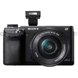 Sony NEX-6 [16.1MP, Full HD, 3"] schwarz inkl. E PZ 16-50mm 1:3,5-5,6 OSS Objektiv (Gebraucht - OK / mindestens 1 JAHR GARANTIE)