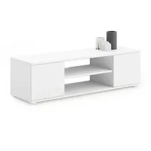raumhirsch furniture Lowboard 40x40x155 cm Weiß Holzwerkstoff
