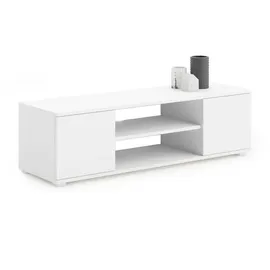 raumhirsch furniture Lowboard 40x40x155 cm Weiß Holzwerkstoff