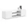 raumhirsch furniture Lowboard 40x40x155 cm Weiß Holzwerkstoff