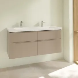 Villeroy & Boch Waschbeckenunterschrank 4 Auszüge 127,2 x 57,9 x 46,2 cm Taupe