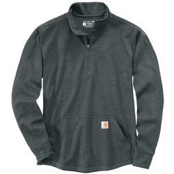 Carhartt Half Zip Thermal Langarmshirt, grau, Größe L für Männer