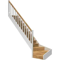 DOLLE Raumspartreppe Paris 318 cm Holz Weiß