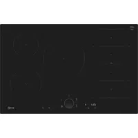 Neff N 90, Schwarz, Integriert 80 cm, Zonen-Induktionskochfeld 5