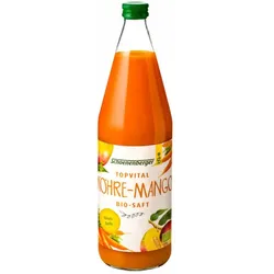 Schoenenberger TOPVITAL MÖHRE-MANGO BIO-SAFT 750 ml Saft