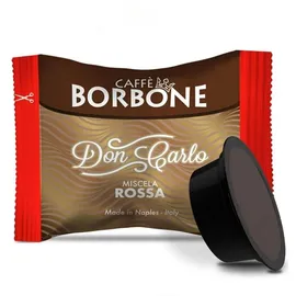 Caffè Borbone Kapseln Borbone don carlo Blend Red Rot Kompatibel Mit A Modo Mio