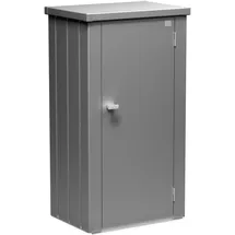 Biohort Terrassenschrank Julia 77,7 x 57,0 x 140,2 cm quarzgrau-metallic