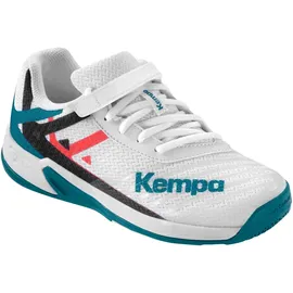 Kempa Wing 2.0 Jr in weiß/rot/schwarz | 34