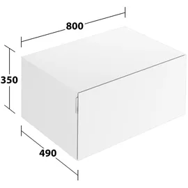 Keuco Sideboard Edition 11 Art 32541960801 80 x 35 x 49 cm