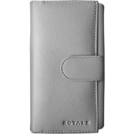ROYALZ Orelia Vintage Geldbörse Damen hellgrau