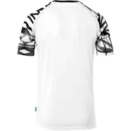 Uhlsport Goal 25 kurzarm Trikot Kinder weiß/schwarz 116