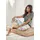 vivance dreams by lascana Pyjama floral khaki 36/38