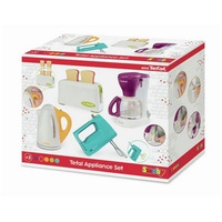Smoby 7600310536 - Tefal - Mini-Geräte-Set (Kaffeemaschine, Toaster, Wasserkocher,