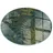 Tulup Bodenplatte Glas 60 x 60 cm Grün