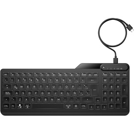 HP 400 Kabelgebundene Tastatur USB Schwarz