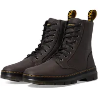 Dr. Martens Combs Leather Gunmetal Saddleback