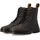Dr. Martens Combs Leather Gunmetal Saddleback