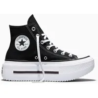 Converse Chuck Taylor All Star Lift Double Damen Weite M Schwarz/Weiß 41