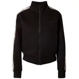 GUESS Sweatjacke mit Label-Print Modell Britney Black, M