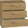 Top e shop Kommode 70 x 75 x 40 cm Braun