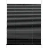 GARDINIA Plissee Concept Thermo 70 x 130 cm Fenstergröße (Velux) schwarz