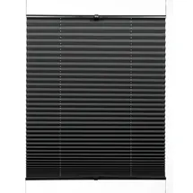 GARDINIA Plissee Concept Thermo 70 x 130 cm Fenstergröße (Velux) schwarz