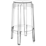 Kartell - Charles Ghost Barhocker H 65 cm, glasklar