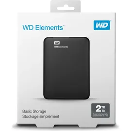 Western Digital Elements Portable 2 TB USB 3.0 WDBU6Y0020BBK-WESN