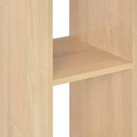 vidaXL Bartisch 60 x 60 x 110 cm Eichenbraun