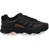 Merrell Herren Gore-Tex Mit Vibram Sohle Wanderschuhe Moab Speed GTX Sneaker, Schwarz, 44 - 44