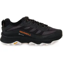 Merrell Herren Gore-Tex Mit Vibram Sohle Wanderschuhe Moab Speed GTX Sneaker, Schwarz, 44 - 44