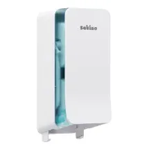 Satino Toilettenpapierspender Kunststoff Weiß