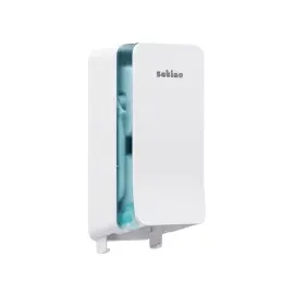 Satino Toilettenpapierspender Kunststoff Weiß