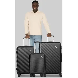 check.in Paradise 2.0 Koffer-Set 3-tlg. schwarz