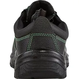 TRIZERATOP S1-Sicherheitshalbschuhe ROUEN schwarz/grün Größe 40 - Schwarz - 40