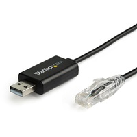 Startech StarTech.com 1,8 m Cisco Console Cable USB to RJ45 - Windows, Mac und Linux - USB A