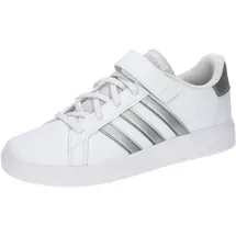 adidas Grand Court 2.0 Kids Cloud White / Matte Silver / Matte Silver 30