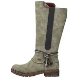 Rieker Z4774 Hochschaftstiefel laubgrün 42