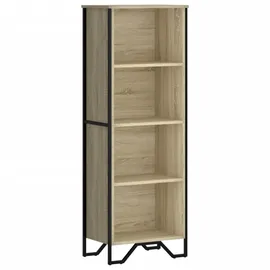 vidaXL Bücherregal 50 x 31 x 137,5 cm Braun
