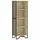 vidaXL Bücherregal 50 x 31 x 137,5 cm Braun
