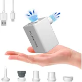 FLEXTAILGEAR MAX Pump Plus 2024, Tragbare Elektrische Luftpumpe, Camping Luftpumpe, Vakuumpumpe, 300 L/min Luftstrom, 1600-mAh-Akku für Luftmatratzen, Poolschwimmer, Vakuumbeutel