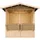 TIMBELA Marktbude 2,53 x 2,63 m Beige