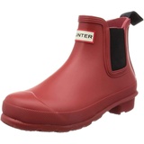 Hunter Damen W ORG Chelsea RMA Gummistiefel, Military Red - 40/41 EU