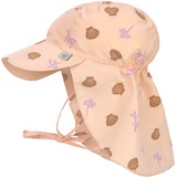 Lässig - Schirmmütze CORALS mit Nackenschutz in peach rose, Gr.43-45