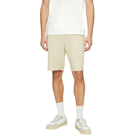 s.Oliver Bermudas "DETROIT", Herren, Gr. L, N-Gr, weiß, Sweatware, Obermaterial: 87% Baumwolle, 13% Polyester, unifarben, relaxed fit kniefrei, Hosen Bermudas, Sommerhose im Relaxed Fit